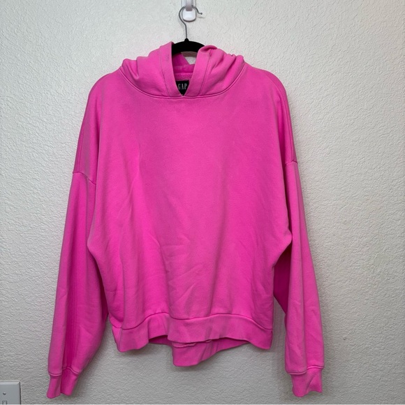 Gap Vintage Soft Hoodie Standout Pink - Picture 2 of 3